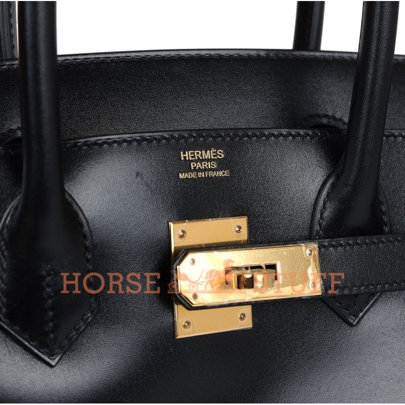 Hermès Birkin 30 Black Box Calf GHW