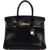 Hermès Birkin 30 Black Box Calf GHW