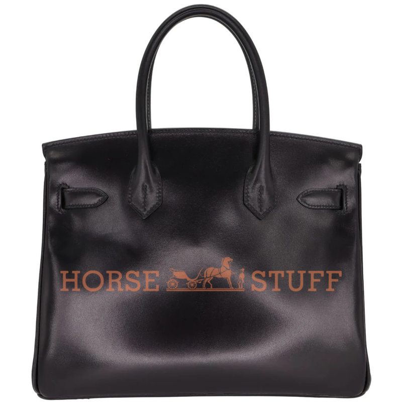 Hermès Birkin 30 Black Box Calf PHW