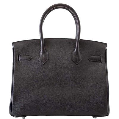 Hermès Birkin 30 Black Chèvre PHW