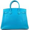 Hermès Birkin 30 Blue Aztec Chèvre PHW