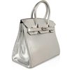Hermès Birkin 30 Exceptional Super Rare Argente ( Metallic Silver ) Chèvre Mysore PHW