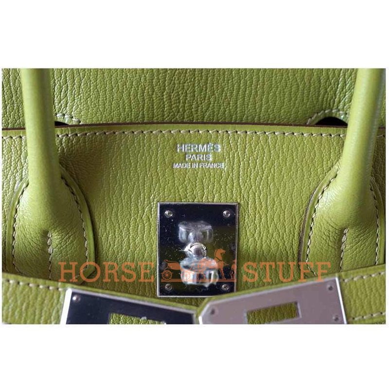 Hermès Birkin 30 Vert Anis Chèvre PHW