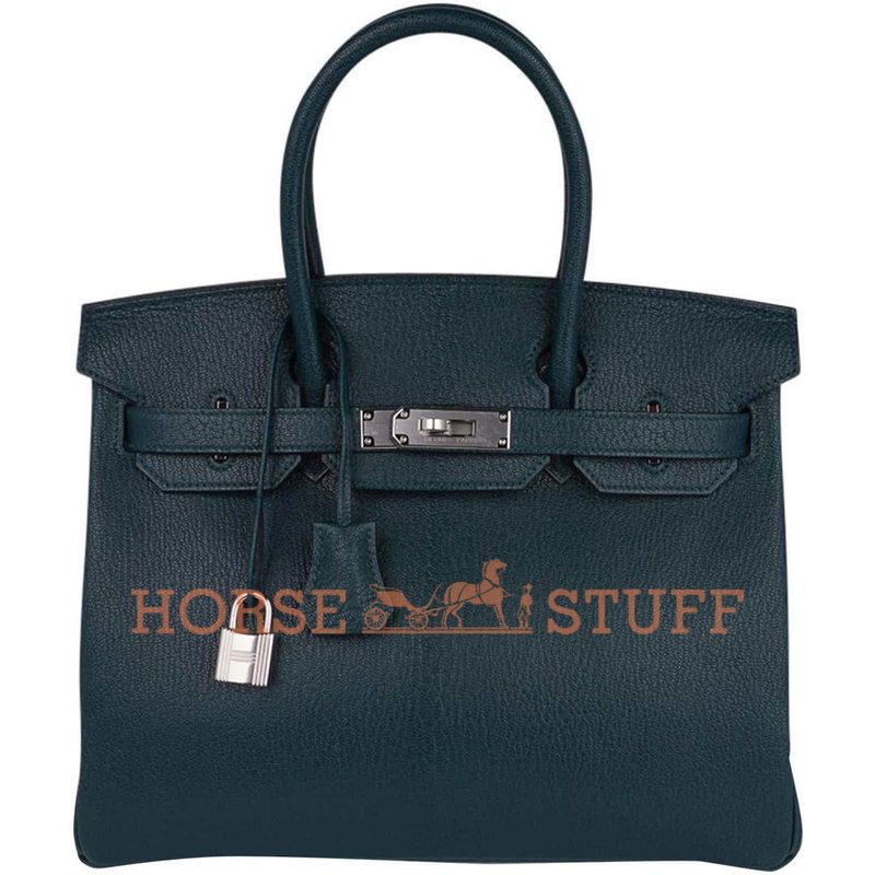 Hermès Birkin 30 Vert Cypress Chèvre PHW