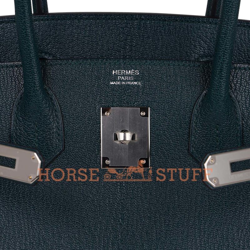 Hermès Birkin 30 Vert Cypress Chèvre PHW