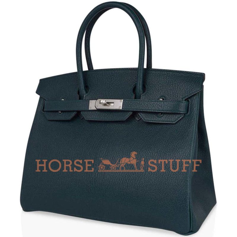 Hermès Birkin 30 Vert Cypress Chèvre PHW