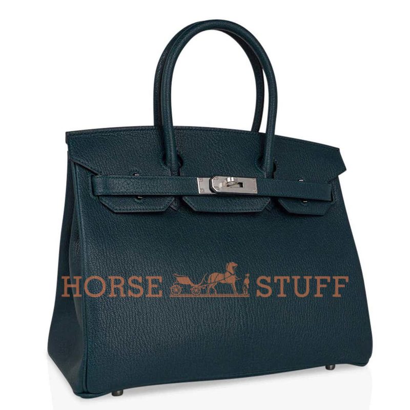 Hermès Birkin 30 Vert Cypress Chèvre PHW