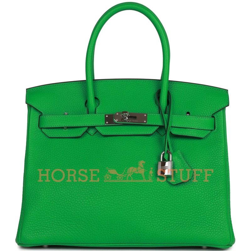 Hermès Birkin 30 Bambou Clemence PHW