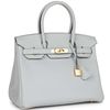 Hermès Birkin 30 Blue Pale Clemence GHW