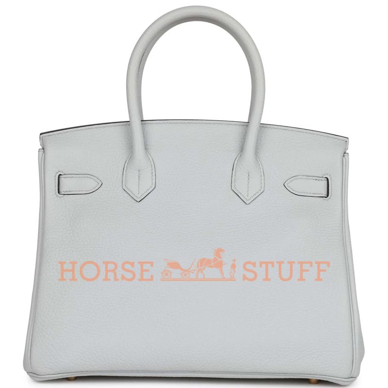 Hermès Birkin 30 Blue Pale Clemence GHW