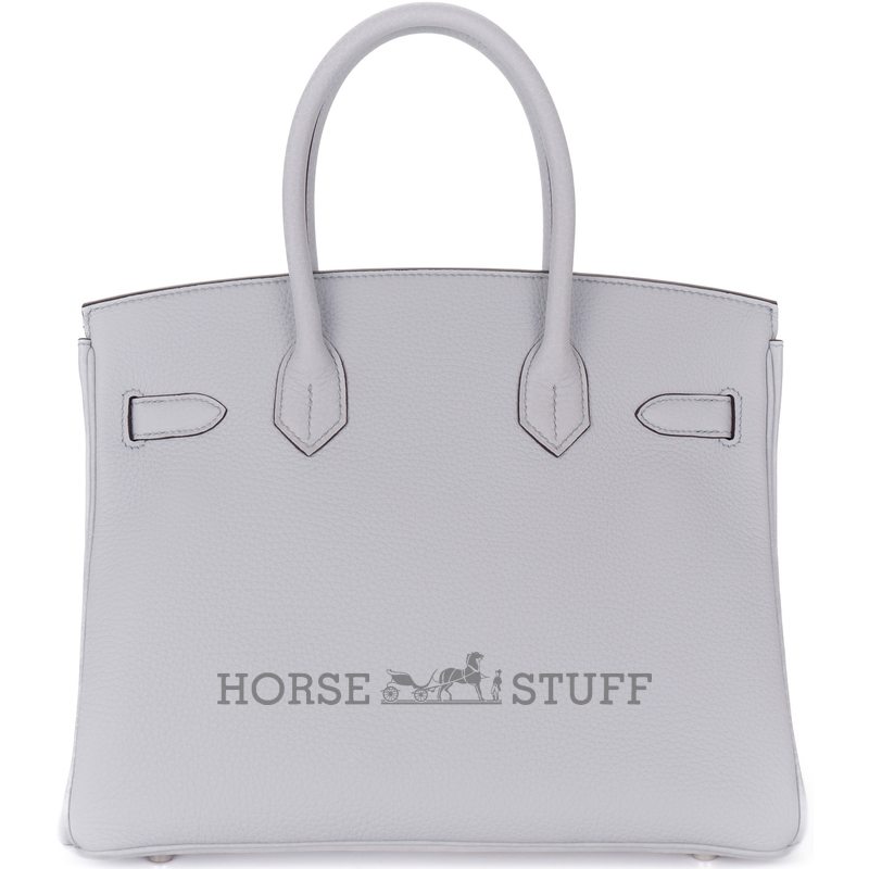 Hermès Birkin 30 Blue Pale Clemence GHW