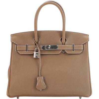 Hermès Birkin 30 Etoupe Clemence PHW