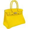 Hermès Birkin 30 Lime Clemence PHW