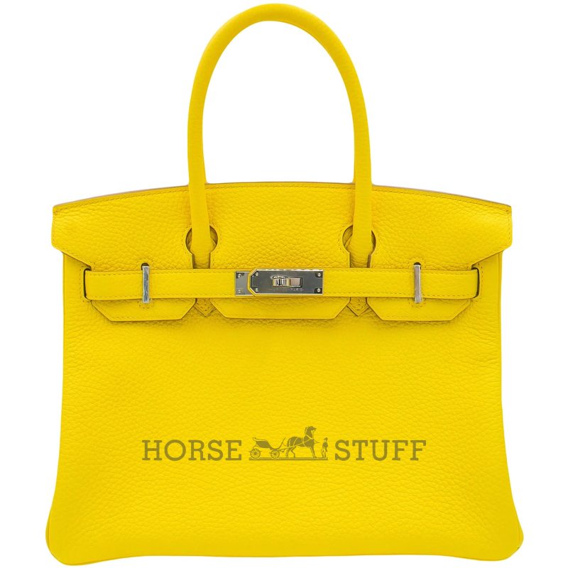 Hermès Birkin 30 Lime Clemence PHW