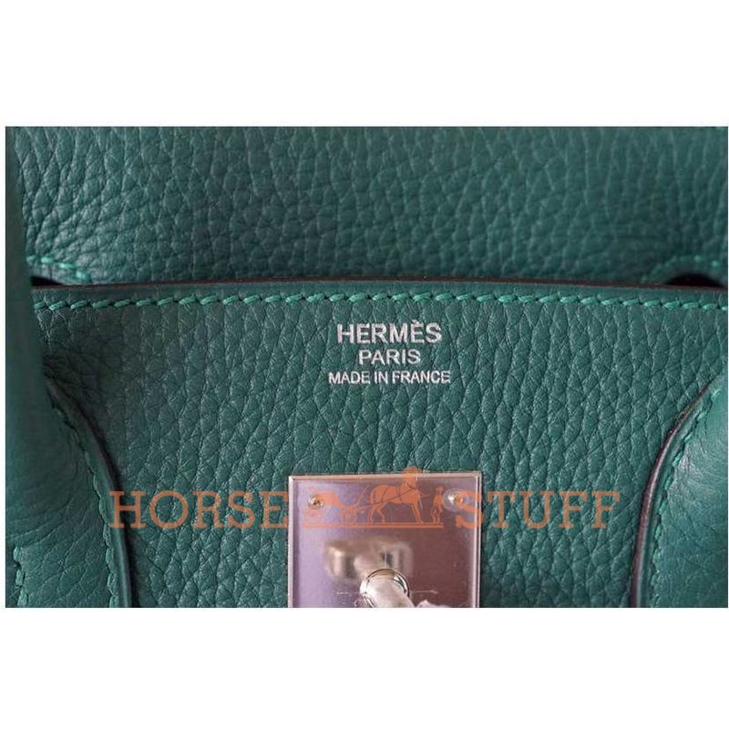 Hermès Birkin 30 Malachite Clemence PHW