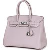Hermès Birkin 30 Mauve Pale Clemence PHW