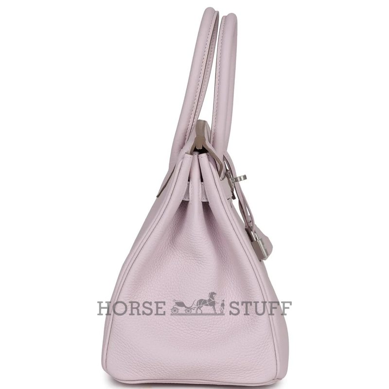 Hermès Birkin 30 Mauve Pale Clemence PHW