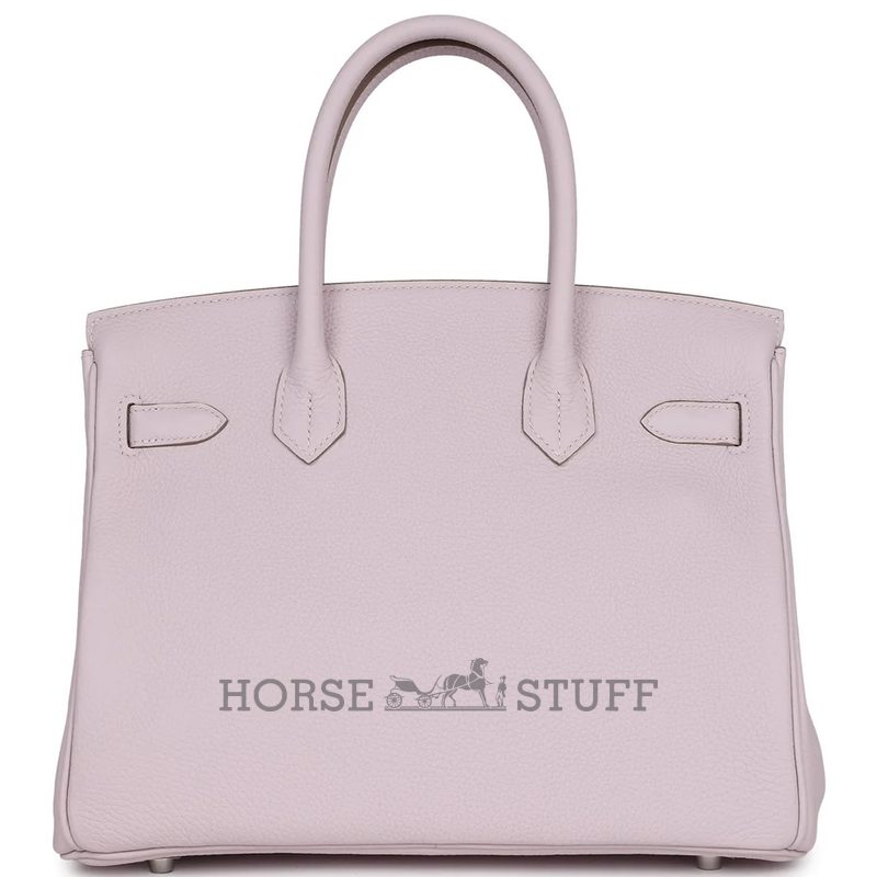 Hermès Birkin 30 Mauve Pale Clemence PHW