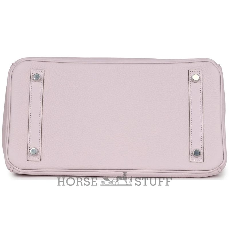 Hermès Birkin 30 Mauve Pale Clemence PHW
