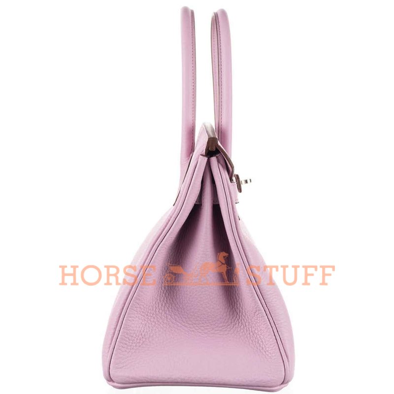 Hermès Birkin 30 Mauve Sylvestre Clemence PHW