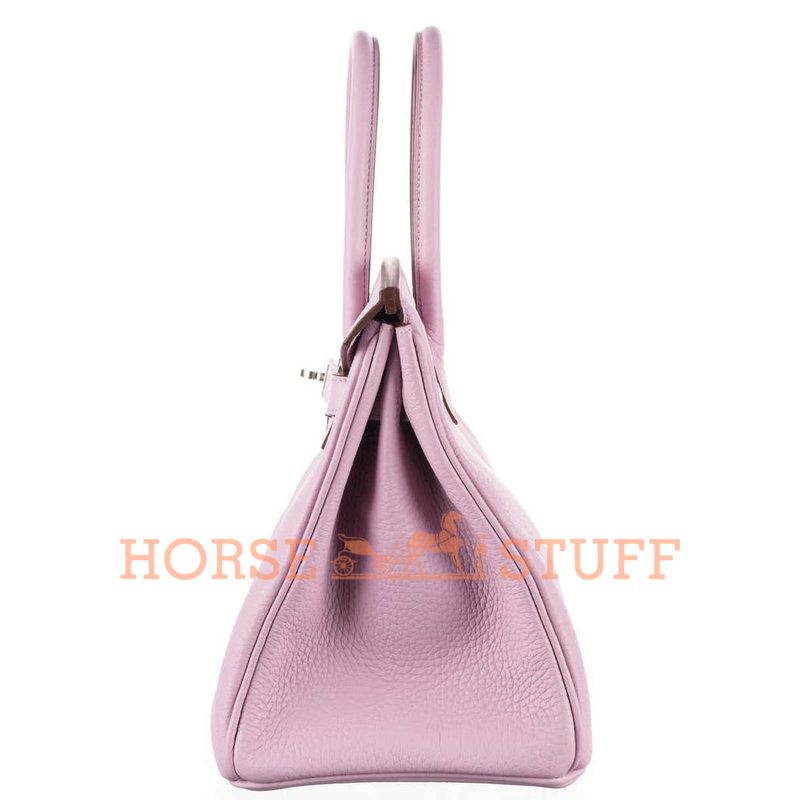 Hermès Birkin 30 Mauve Sylvestre Clemence PHW