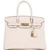 Hermès Birkin 30 Nata Clemence GHW