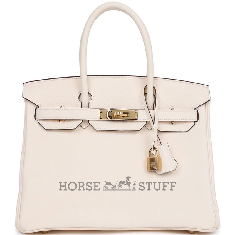 Hermès Birkin 30 Nata Clemence GHW