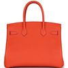 Hermès Birkin 30 Orange Poppy Clemence GHW