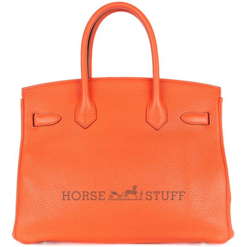 Hermès Birkin 30 Blue Pale Clemence GHW