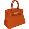 Hermès Birkin 30 Orange Clemence GHW