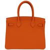 Hermès Birkin 30 Orange Clemence GHW