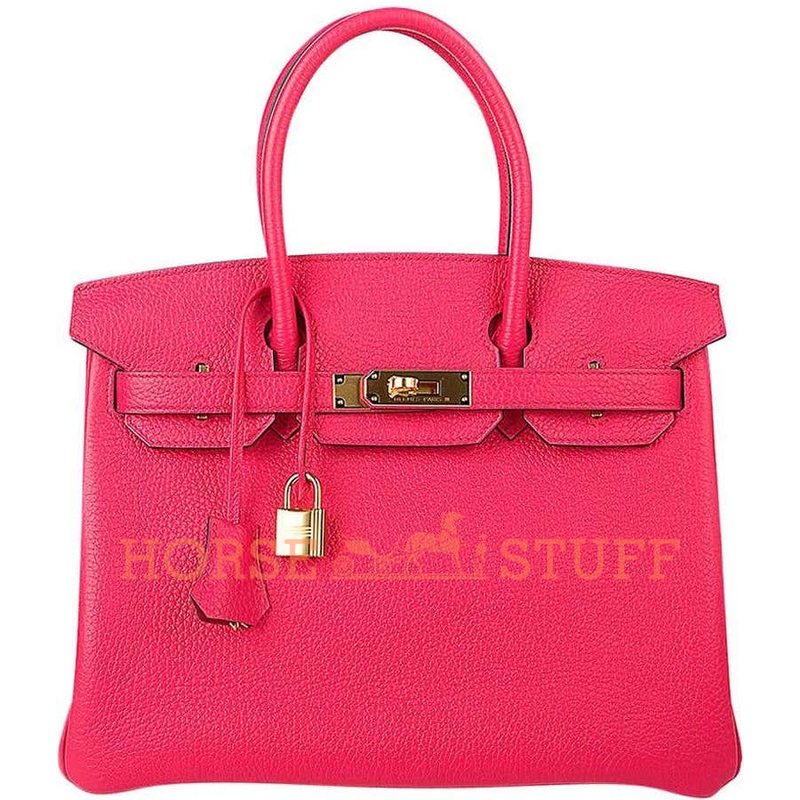 Hermès Birkin 30 Rose Extreme Clemence GHW