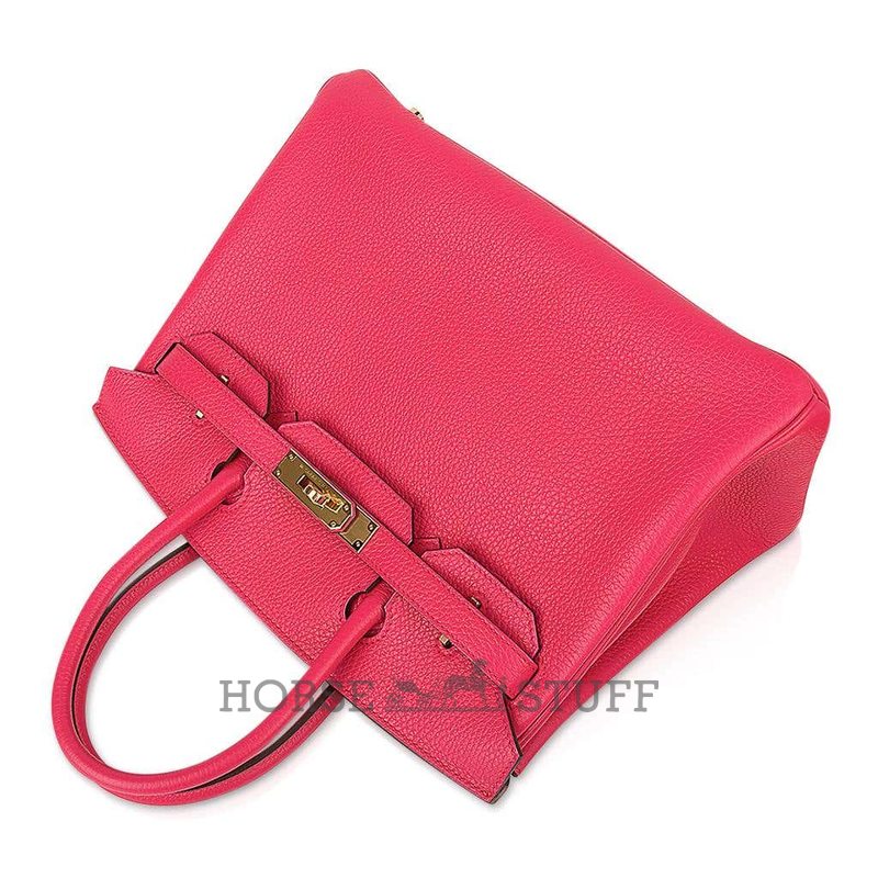 Hermès Birkin 30 Rose Extreme Clemence GHW
