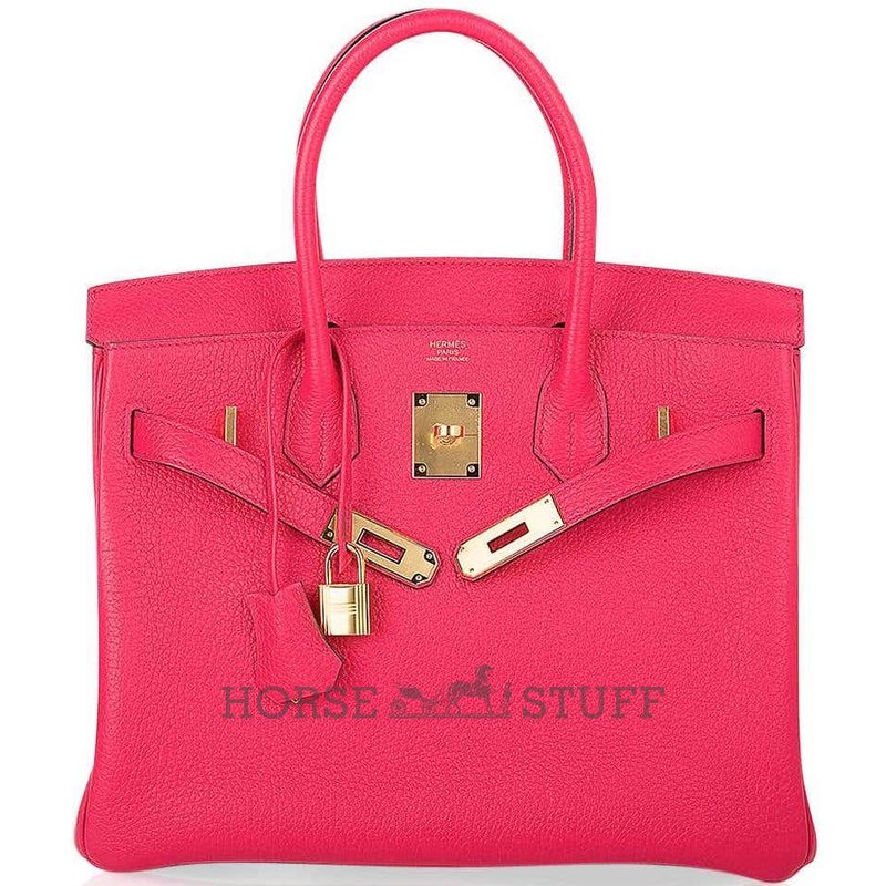 Hermès Birkin 30 Rose Extreme Clemence GHW