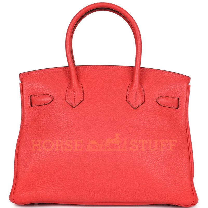 Hermès Birkin 30 Rose Jaipur Clemence PHW