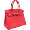Hermès Birkin 30 Rose Texas Clemence PHW