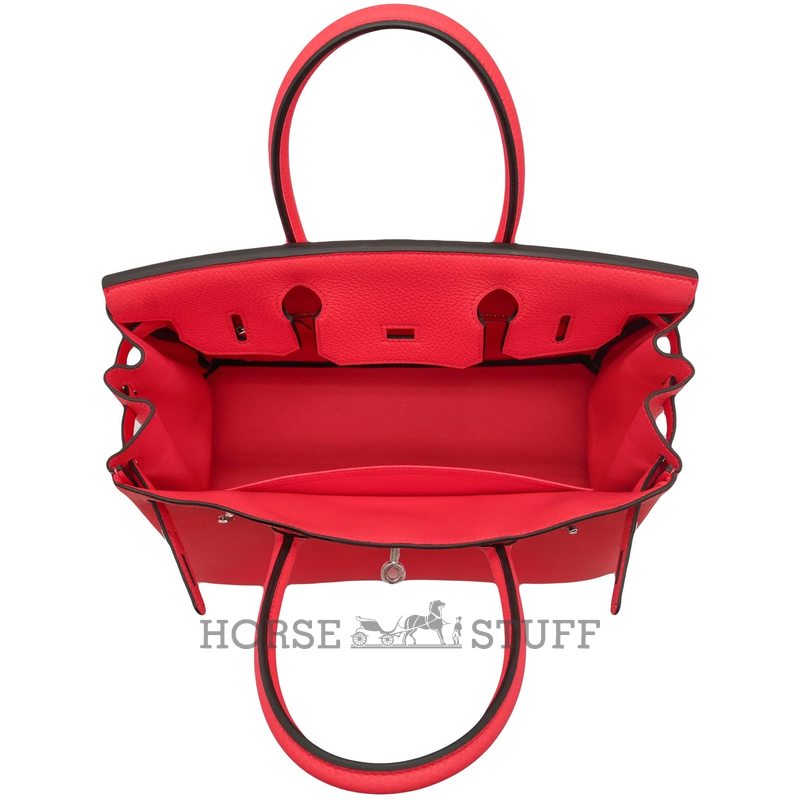 Hermès Birkin 30 Rose Texas Clemence PHW