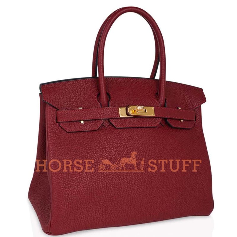 Hermès Birkin 30 Rouge H Clemence GHW