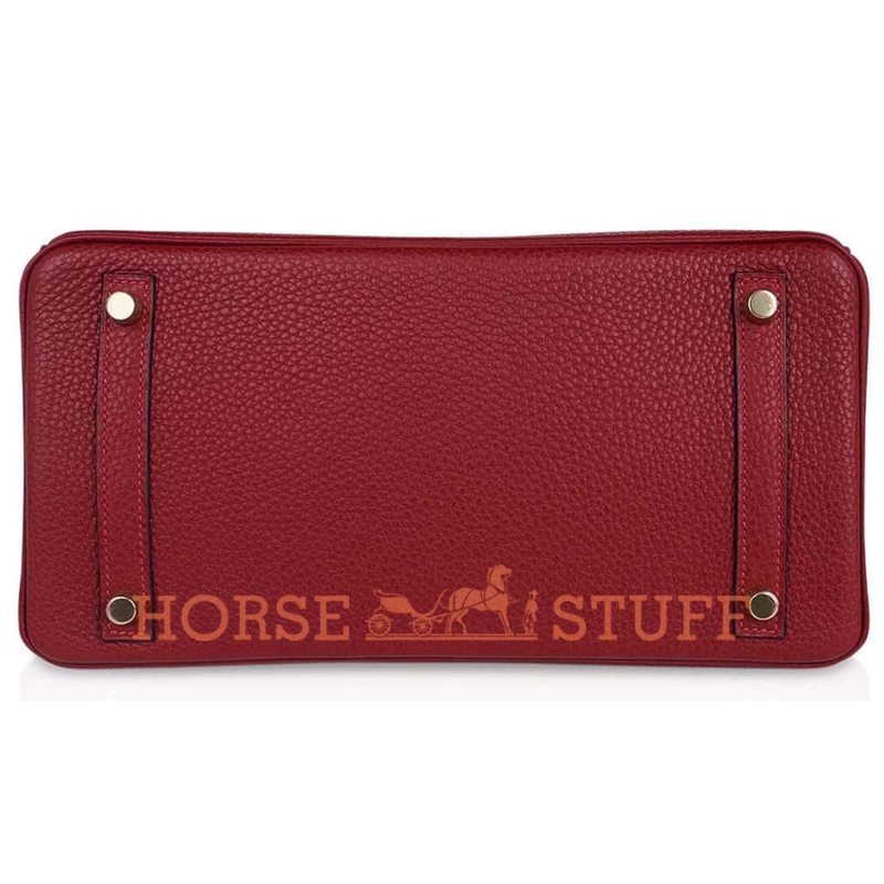 Hermès Birkin 30 Rouge H Clemence GHW