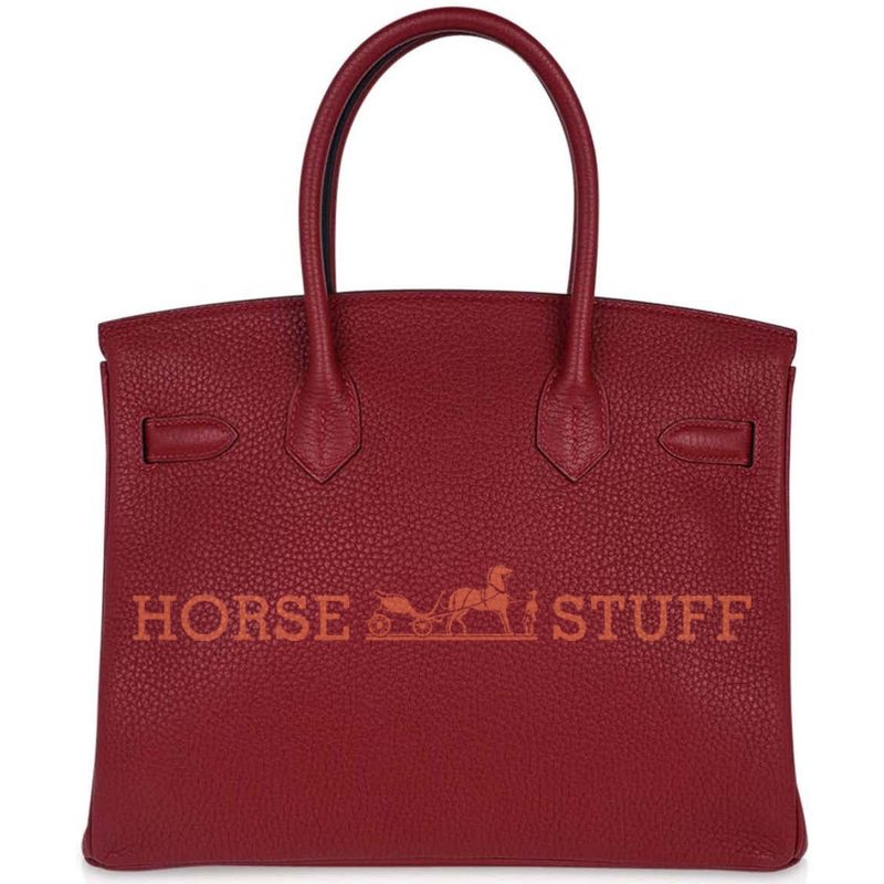 Hermès Birkin 30 Rouge H Clemence GHW