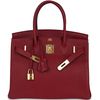 Hermès Birkin 30 Rouge H Clemence GHW