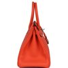 Hermès Birkin 30 Rouge Pivoine Clemence PHW