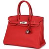 Hermès Birkin 30 Rouge Tomate Clemence PHW