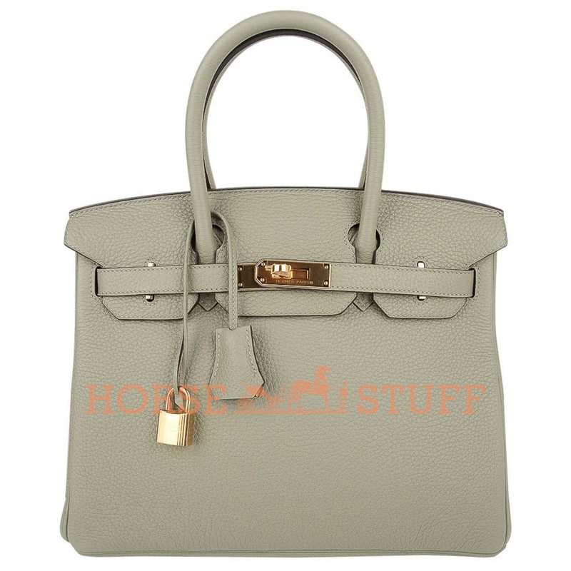 Hermès Birkin 30 Sauge Clemence GHW