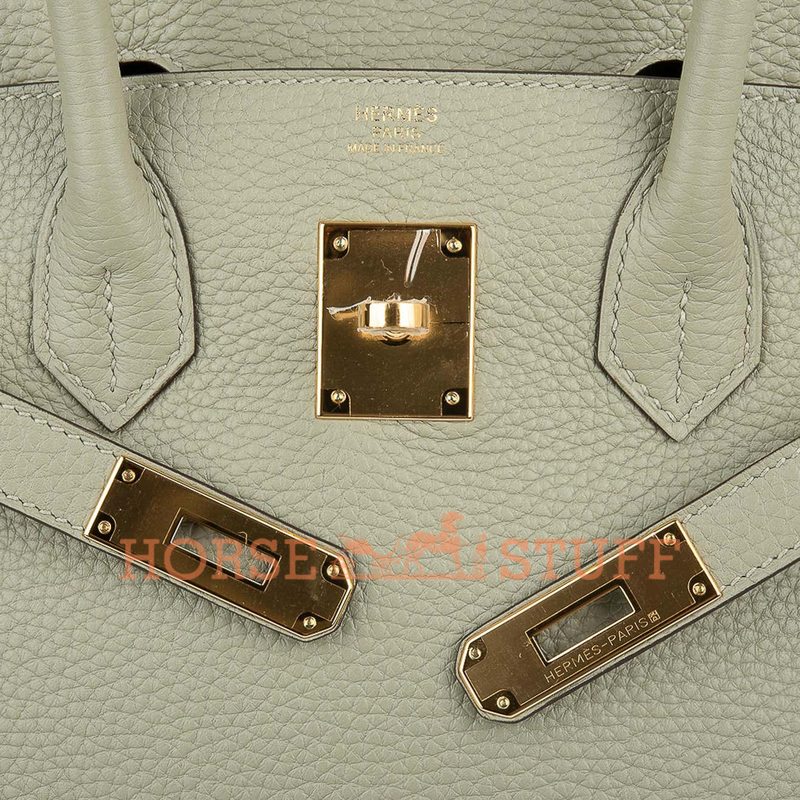 Hermès Birkin 30 Sauge Clemence GHW