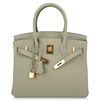 Hermès Birkin 30 Sauge Clemence GHW