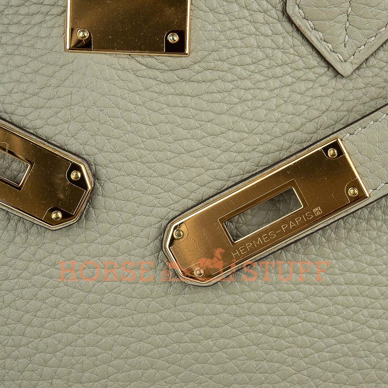 Hermès Birkin 30 Sauge Clemence GHW