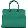 Hermès Birkin 30 Vert Vertigo Clemence PHW