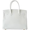 Hermès Birkin 30 White Clemence GHW