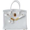 Hermès Birkin 30 White Clemence GHW